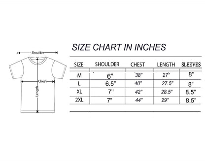 Round Neck T-Shirt Black Green white sky-blue Pack Of 4 (ASSORTED COLORS)